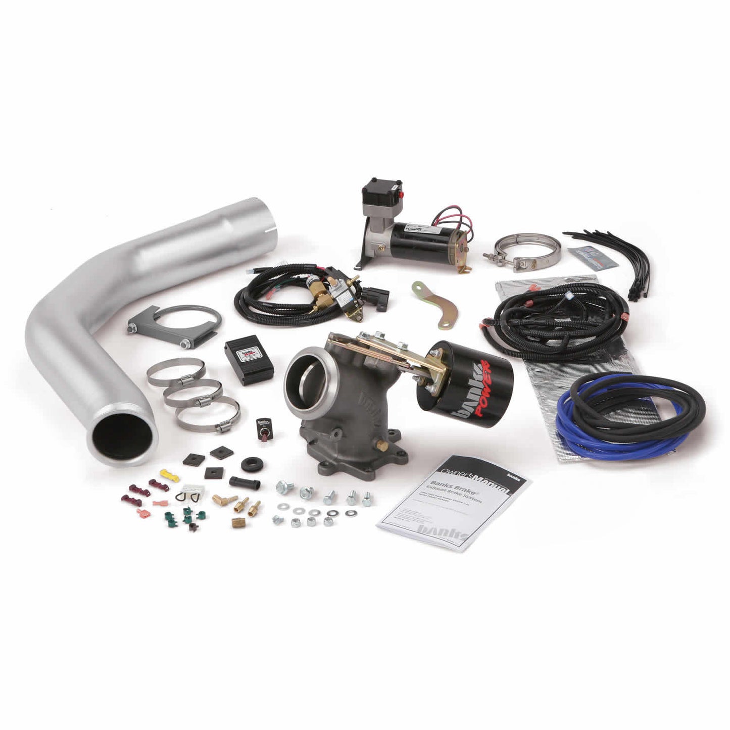 **Discontinued**Brake Exhaust Braking System 99-99.5 Ford F-450/F-550 Super Duty 7.3L Banks Exhaust Banks Power