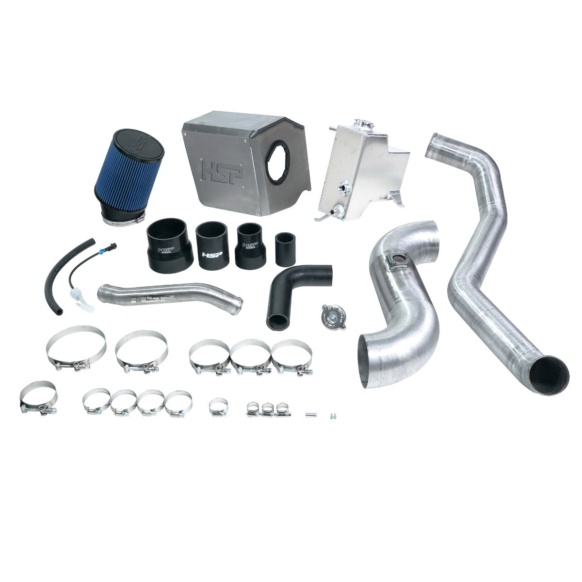 HSP Diesel Deluxe No Bridge Cold Side Bundle Kit For 2011-2012 Chevrolet GMC