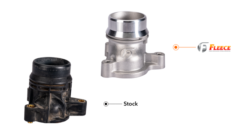 Fleece Performance 11-26 Ford F-250/F-350/F-450 6.7L Power Stroke Thermostat Housing Upgrade