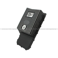 aFe Power Transmission Pan Black Machined 11-14 Ford 6R140 Trucks V8 6.7L (td)
