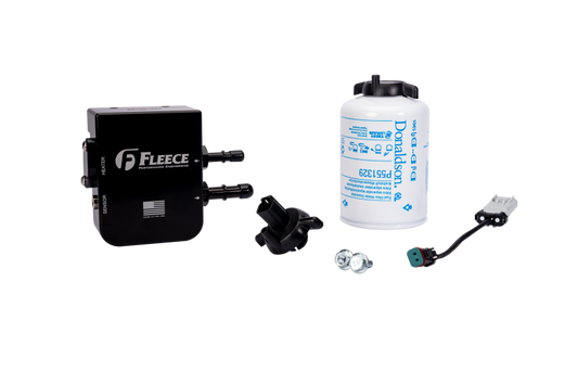 Fleece Performance 19-24 Ram 2500/3500 Cummins 6.7L Under Bed Fuel Filter Assembly