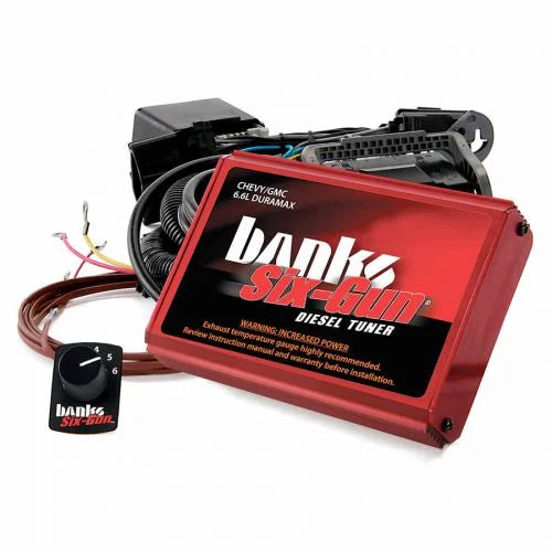 Banks Six-Gun Diesel Tuner with Switch 01-04 GM 2500HD / 3500 Duramax LB7