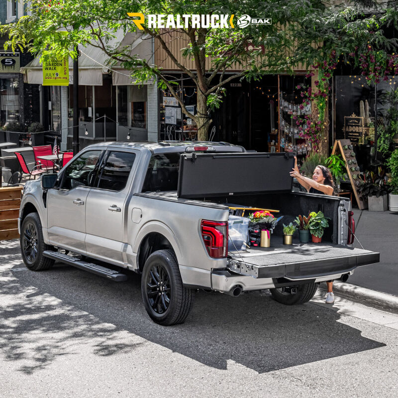 BAK 08-16 Ford Super Duty 8ft Bed BAKFlip MX4 Matte Finish