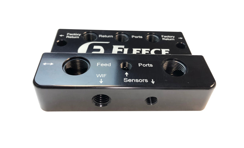 Fleece Performance 10-12 Dodge 6.7L Cummins 4th Gen Fuel Distribution Block