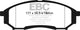 EBC 05-07 Ford F250 (inc Super Duty) 5.4 (2WD) Extra Duty Rear Brake Pads
