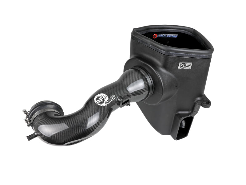 aFe 19-20 GM Trucks 5.3L/6.2L Track Series Carbon Fiber Cold Air Intake System With Pro 5R Filters