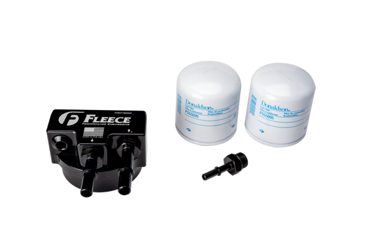 Fleece Performance 11-26 Ford Powerstroke 6.7L Engine Mounted Fuel Filter Assembly