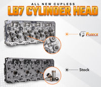 Fleece Performance 01-04 GM Duramax LB7 Freedom Cylinder Head w/Cupless Injector Bore (Driver Side)