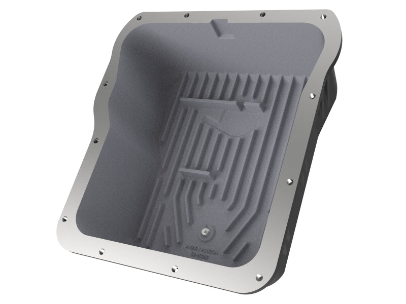 aFe Power Cover Trans Pan Machined Trans Pan GM Diesel Trucks 01-12 V8-6.6L Machined
