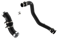 aFe 06-10 GM Diesel Trucks V8 6.6L BladeRunner Aluminum Hot & Cold Charge Pipe Kit - Black