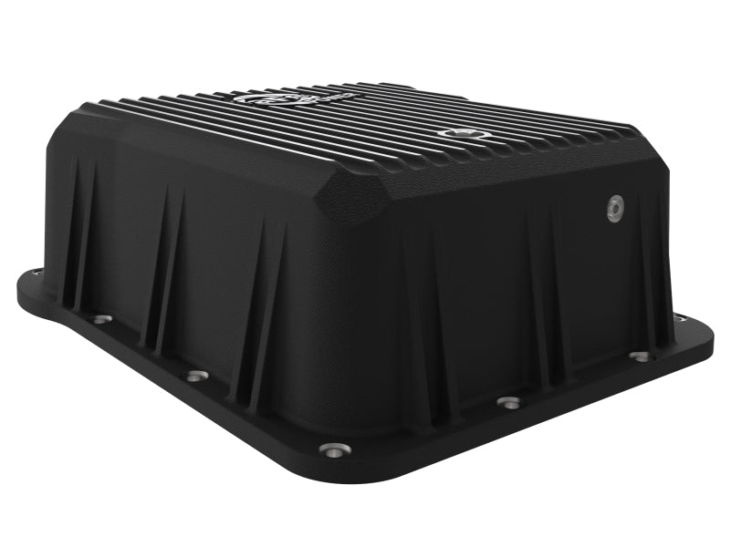 aFe Power Cover Trans Pan Machined Trans Pan GM Diesel Trucks 01-12 V8-6.6L Machined