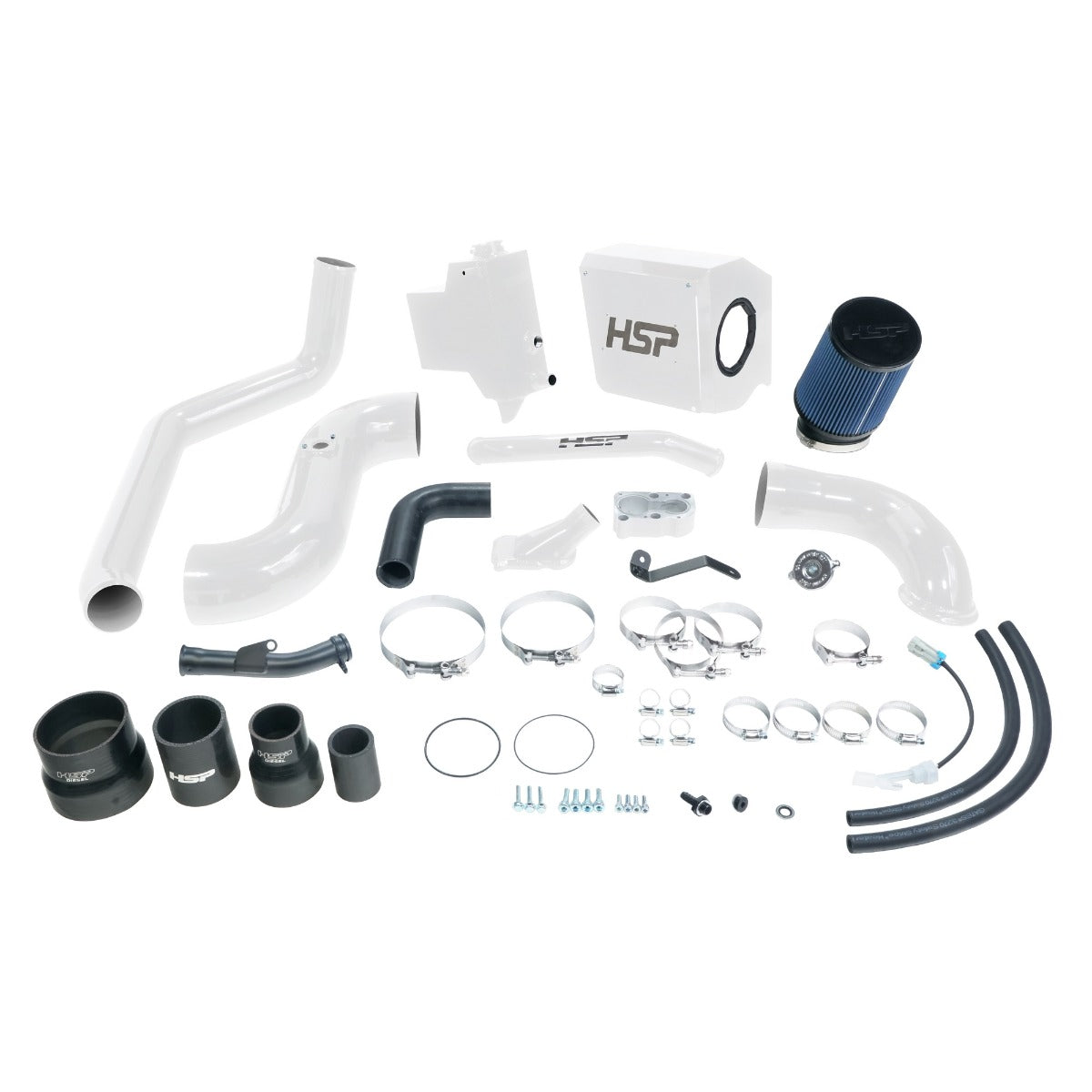 HSP Diesel Deluxe No Bridge/Cold Side Bundle Kit For 2006-2007 Silverado/Sierra 2500/3500