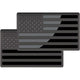 3D Metal American Flag Emblem Decal，Black American Flag Decal for Car, Truck