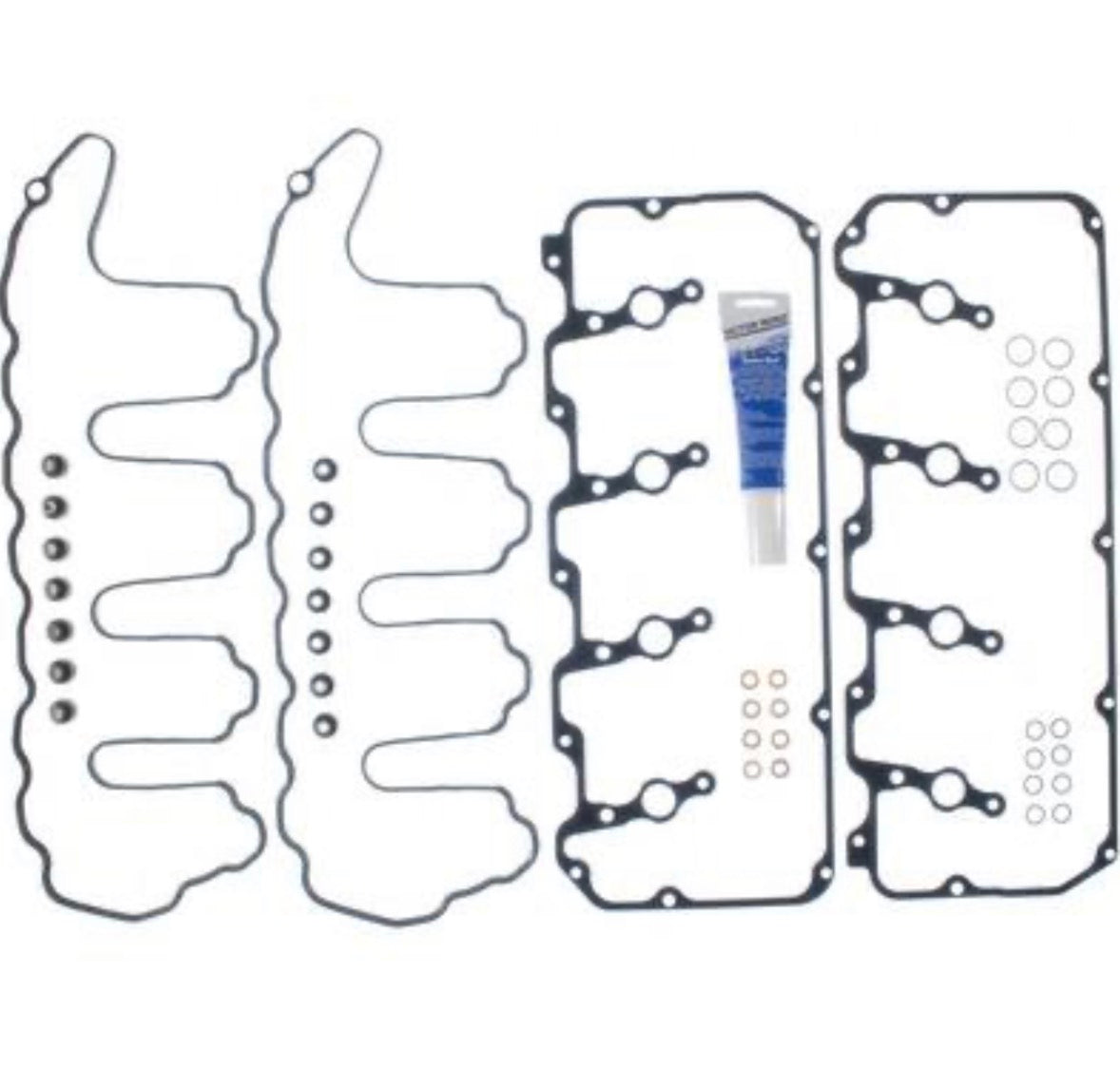 MAHLE VS50550 VALVE COVER & LOWER ROCKER COVER GASKET SET 04-10 DMAX