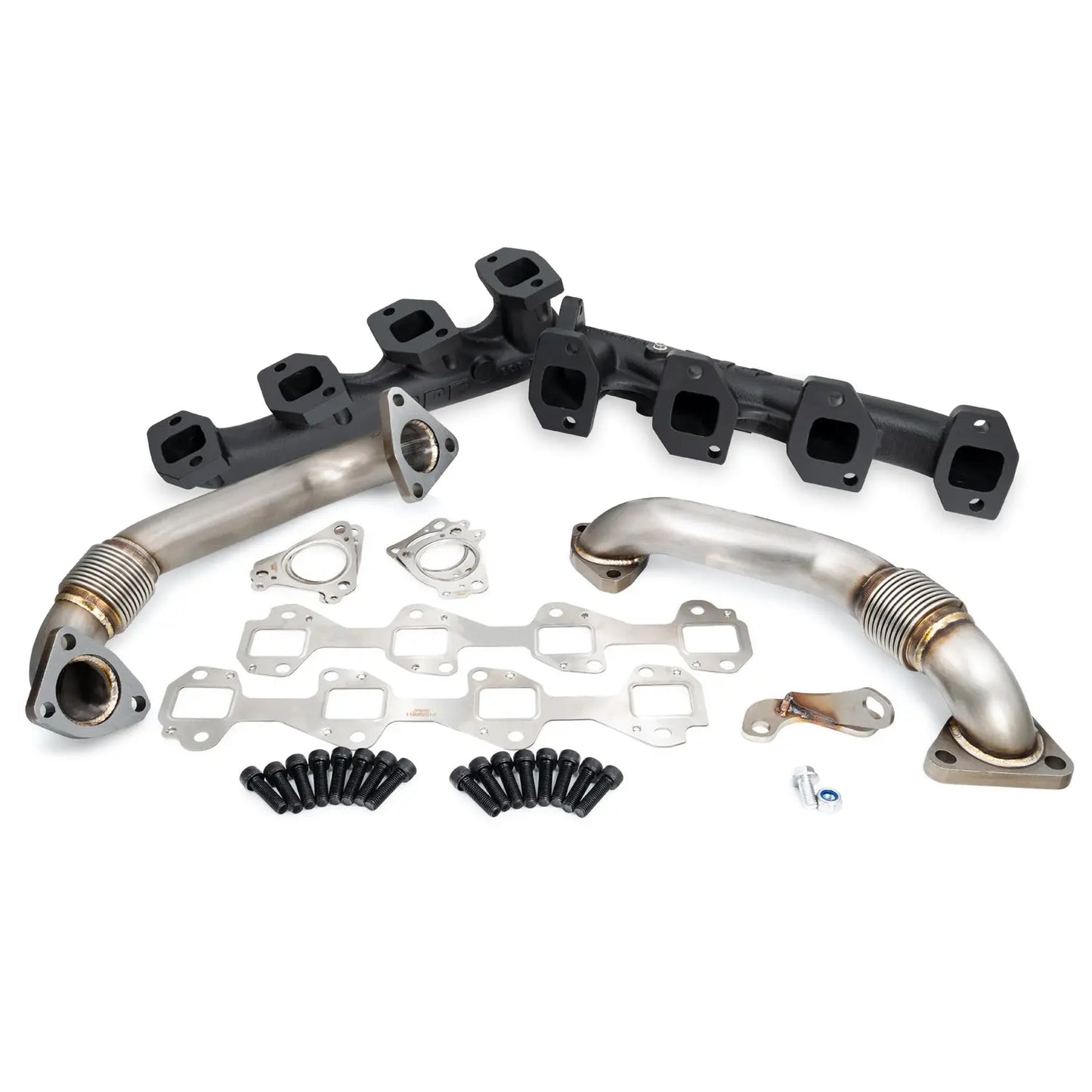 2001-2004 (FED / 2001 CA) GM 6.6L Duramax High-Flow Exhaust Manifold and Up-Pipe Kit