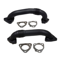HSP Diesel 2in Replacement Passenger And Driver Side Up-Pipe For 2017-2026 Silverado/Sierra 2500/3500 HD L5P Duramax