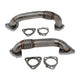HSP Diesel 2in Replacement Passenger And Driver Side Up-Pipe For 2017-2026 Silverado/Sierra 2500/3500 HD L5P Duramax