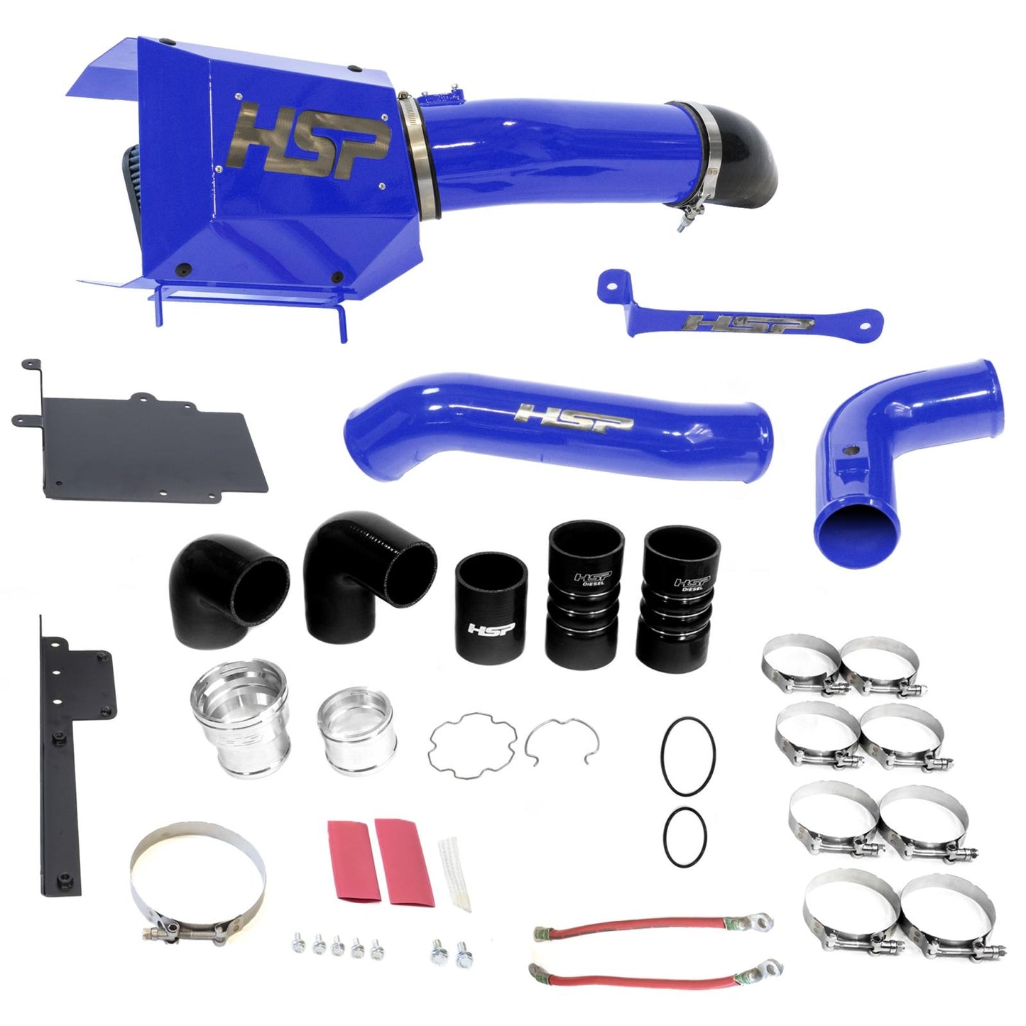 HSP Diesel Intake And Intercooler Bundle Kit For 17-19 Ford Powerstroke F250/350 6.7L
