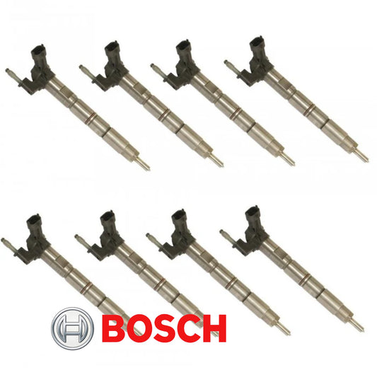 Bosch | New Fuel Injector(SET OF 8)| 2011-2016 GM / Chevrolet 6.6L Duramax - LML | 0-445-117-010