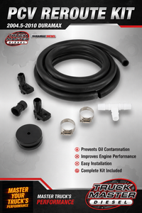 Duramax PCV Reroute Kit Chevrolet | GMC 2004.5-2010