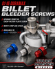 2001-2016 GMC/Chevy 2500/3500 6.6L Duramax Diesel Billet Fuel Air Bleeder Valve
