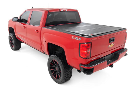 Hard Tri-Fold Flip Up Bed Cover
Chevy/GMC 1500/2500HD/3500HD (14-19)