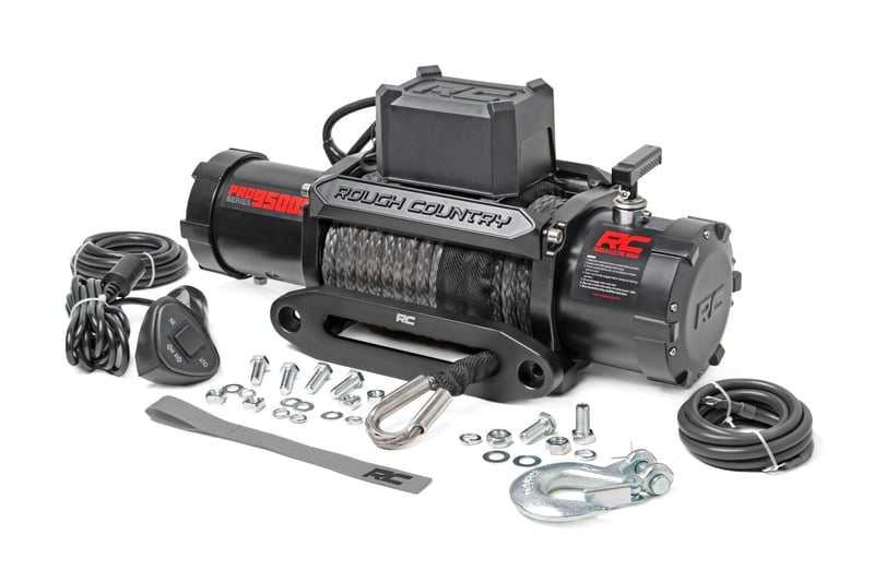 9500-Lb Pro Series Winch
Synthetic Rope