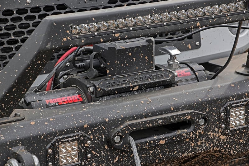 9500-Lb Pro Series Winch
Synthetic Rope
