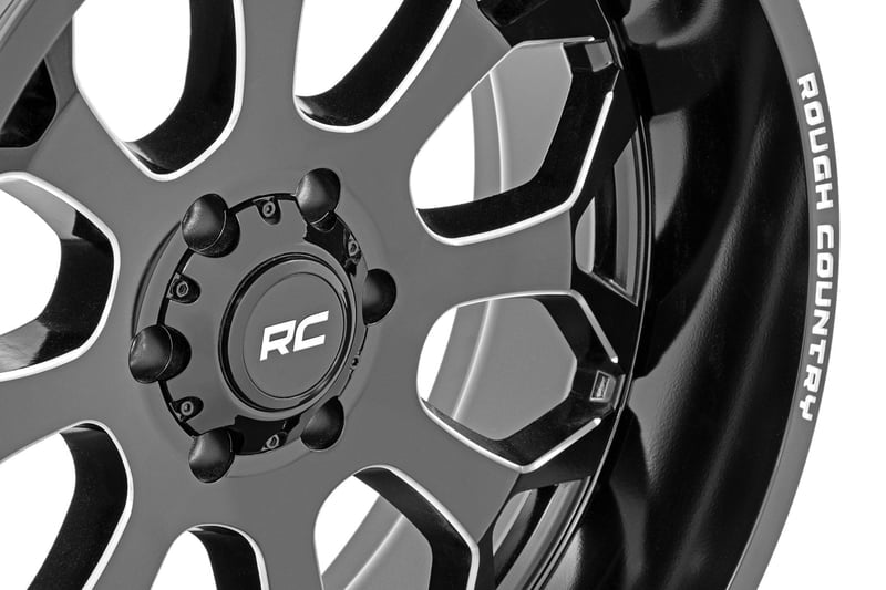 Rough Country 96 Series Wheel
One-Piece | Gloss Black | 20x10 | 8x6.5 | -19mm