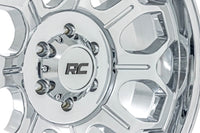 Rough Country 77 Series Wheel
One-Piece |Chrome | 22x12 | 8x180 | -44mm