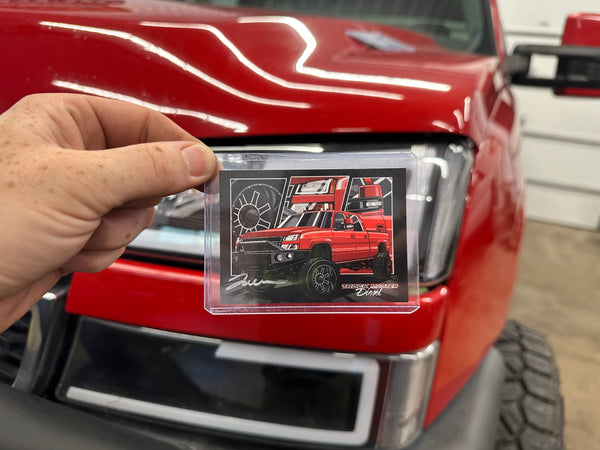 Autographed Truck Master Cards