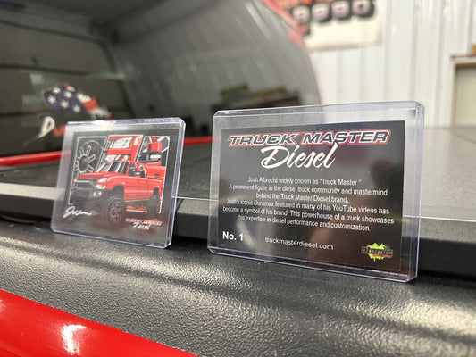 Autographed Truck Master Cards