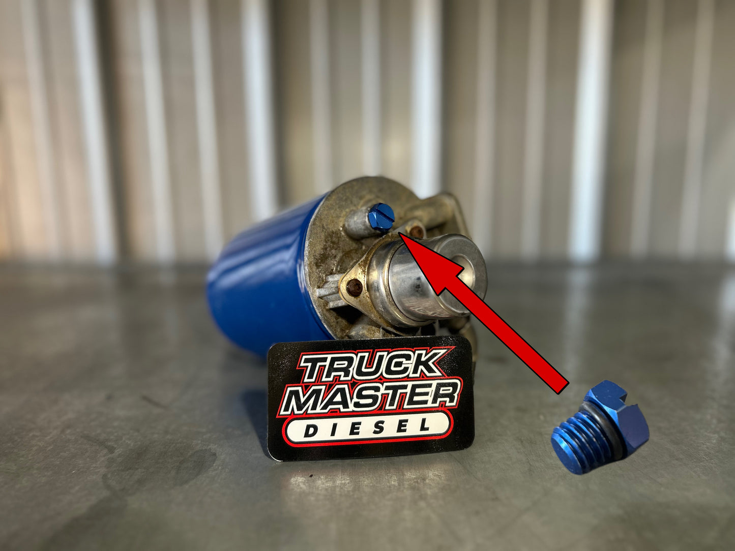 2001-2016 GMC/Chevy 2500/3500 6.6L Duramax Diesel Billet Fuel Air Bleeder Valve