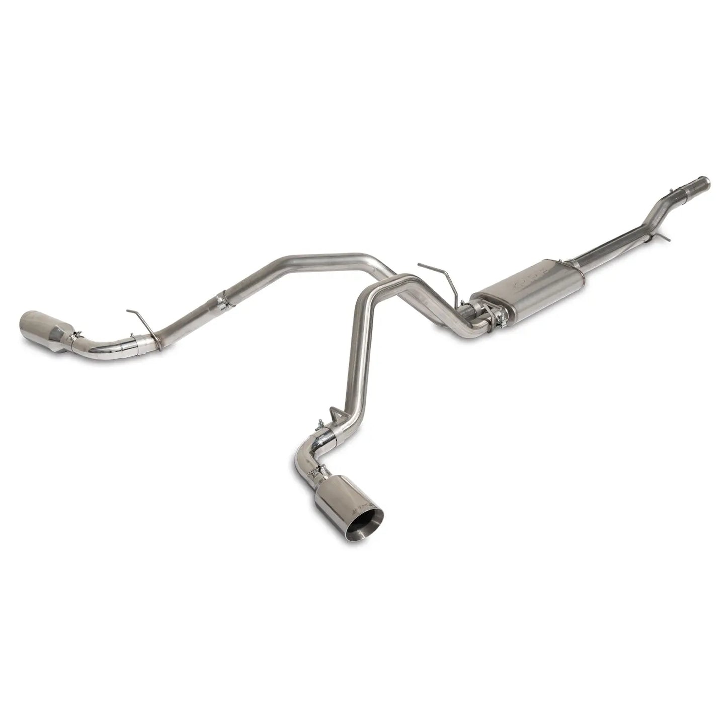 2014-2019 GM 1500 5.3L V8 CAT-BACK EXHAUST SYSTEM DUAL EXIT