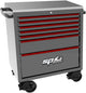 34" 7 Drawer Single Bank SUMO TRADE Toolbox Light Grey w/ Re - SP44525LG-R