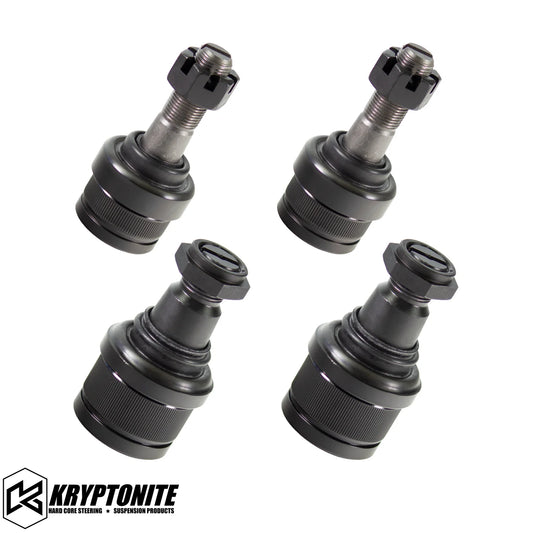 KRYPTONITE UPPER AND LOWER BALL JOINT PACKAGE DEAL FORD SUPER DUTY F250/F350 1999-2022 AND 94-99 DODGE 2500/3500