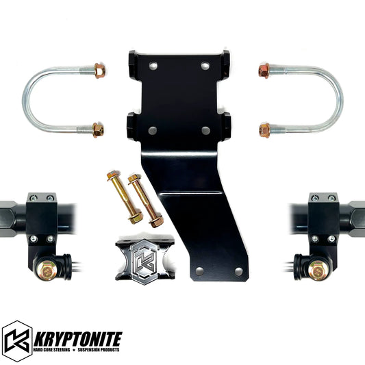 KRYPTONITE FORD SUPER DUTY DEATH GRIP DUAL STEERING STABILIZER KIT 2005-2024