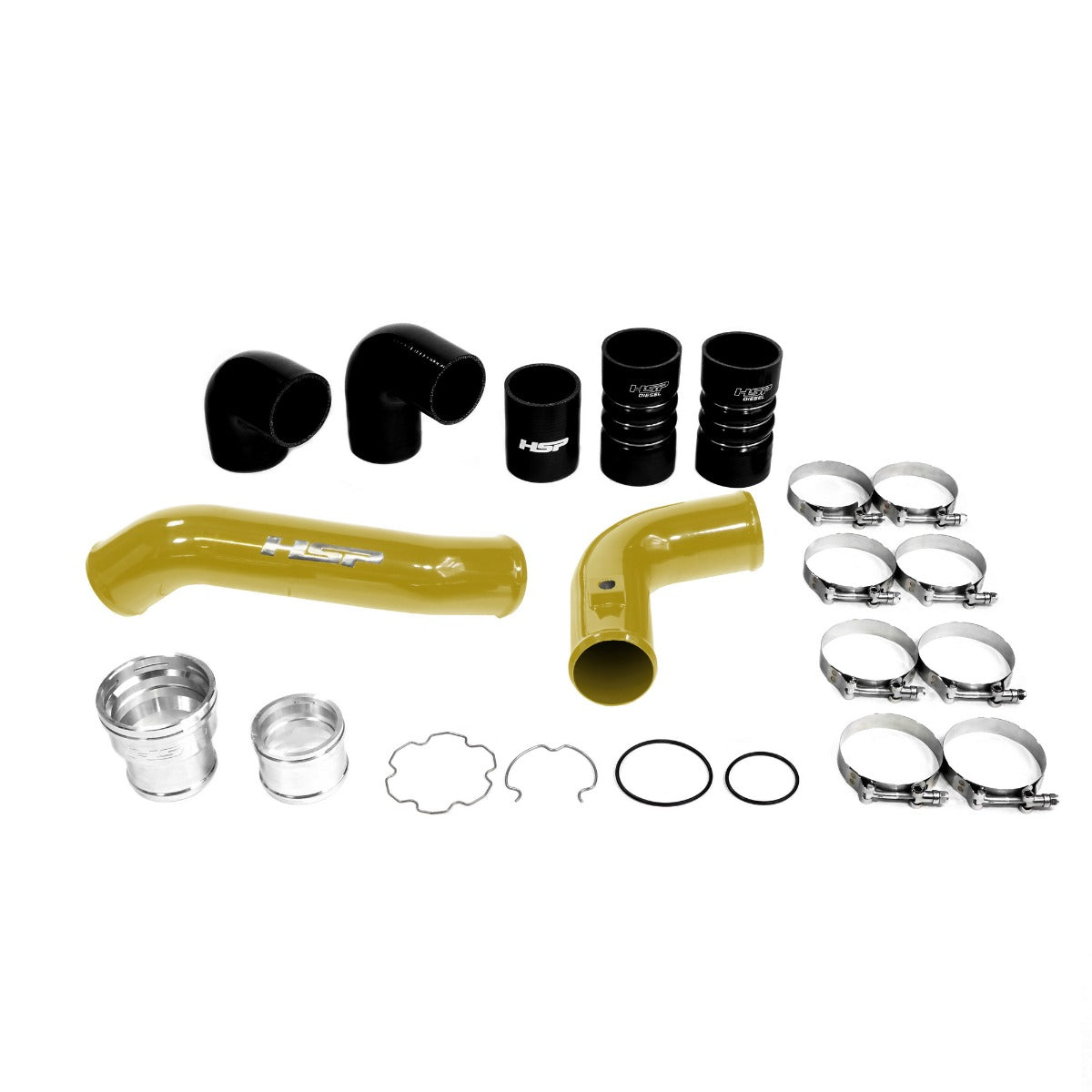 HSP Diesel Intercooler Bundle Kit For 2011-2022 Ford Powerstroke F250/350 6.7 Liter