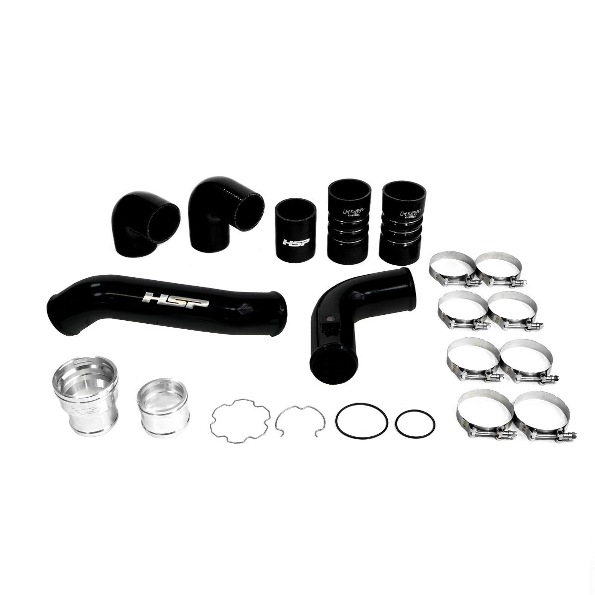 HSP Diesel Intercooler Bundle Kit For 2011-2022 Ford Powerstroke F250/350 6.7 Liter