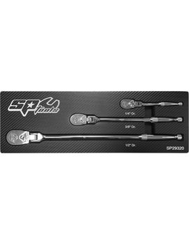 3PC Sp90 Flex-Head Ratchet Set