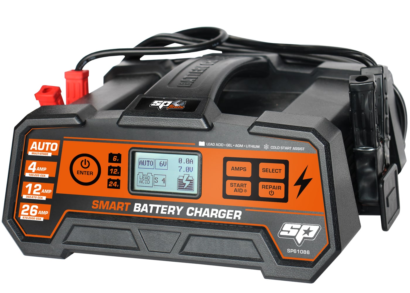 Smart Battery Charger - 8 Stage Multi Volt