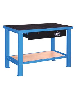 49" 2 Drawer Heavy-Duty Workbench - Blue