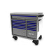 42" 13 Drawer SUMO TRADE Double Bank Toolbox Light Grey w/ B - SP44625LG-BL