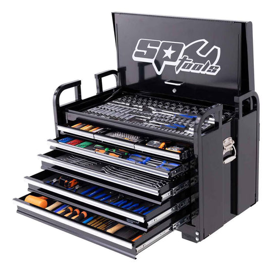 TOOLKIT 413PC METRIC/SAE - BLACK 7 DRAWER FIELD SE - SP50115