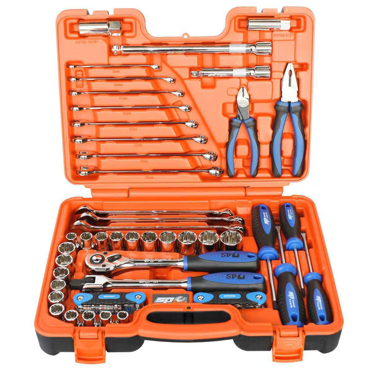 Tool Kit in X-Case - 1/2"Dr - 60pc Metric/SAE - SP51205