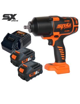 18V 1/2" SX Drive High-Torque Impact Wrench Kit