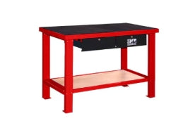 49" 2 Drawer Heavy-Duty Workbench - Red