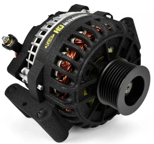 XDP XD356 Wrinkle Black HD High Output Alternator 99-03 Ford 7.3L Powerstroke