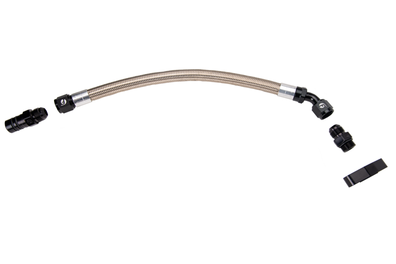 Fleece Performance Universal Cummins Turbo Drain Tube Kit (for 2nd Gen Swaps)