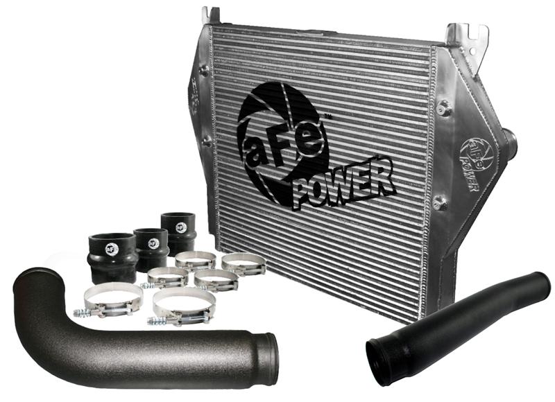 aFe BladeRunner Intercooler Tube Hot Side 3in Ram 1500 14-15 EcoDiesel V6-3.0L (td) - Red